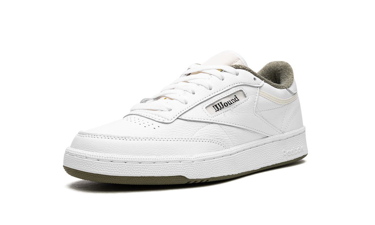 Overkicks - Reebok Club C JJJJound White Olive (GX9657) - detalle suela