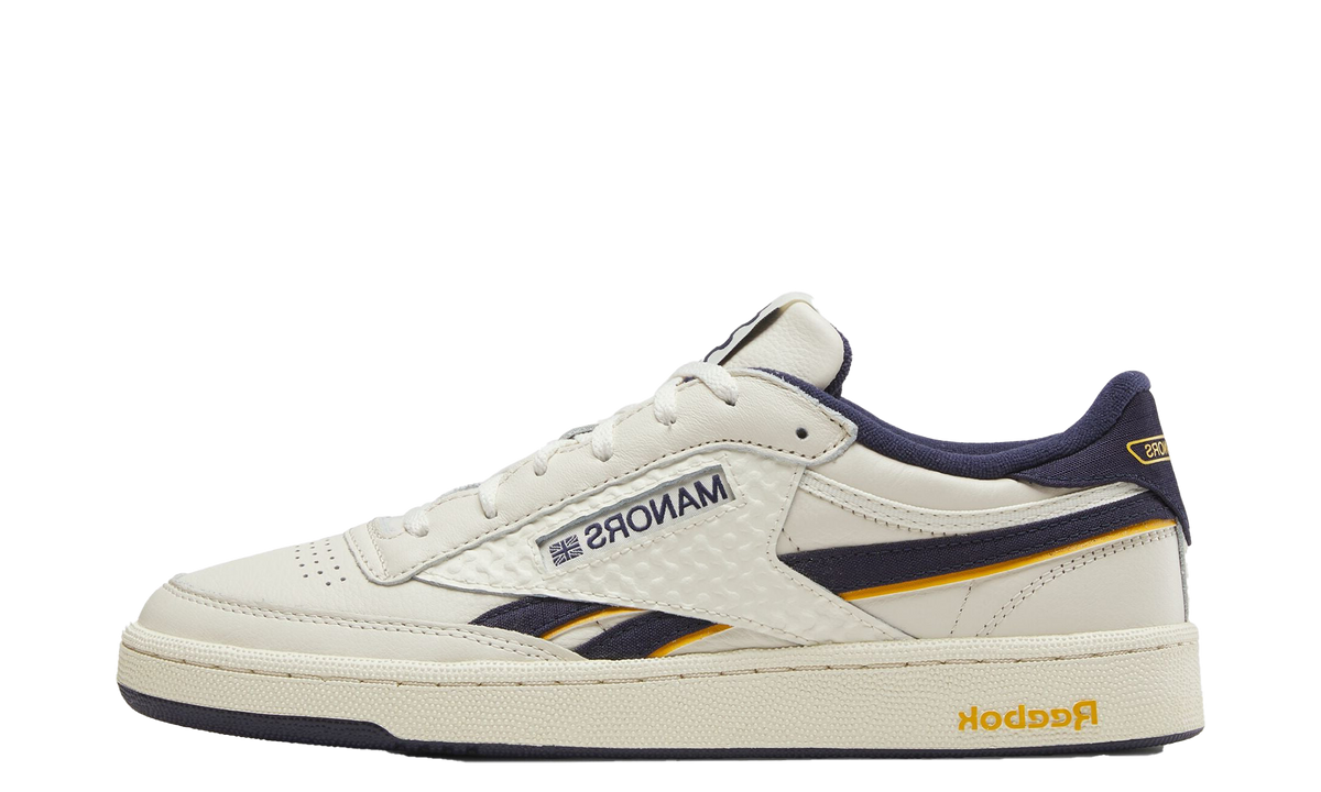 Overkicks - Reebok Club C Revenge Vintage MANORS Navy Chalk (100239157) - vista lateral