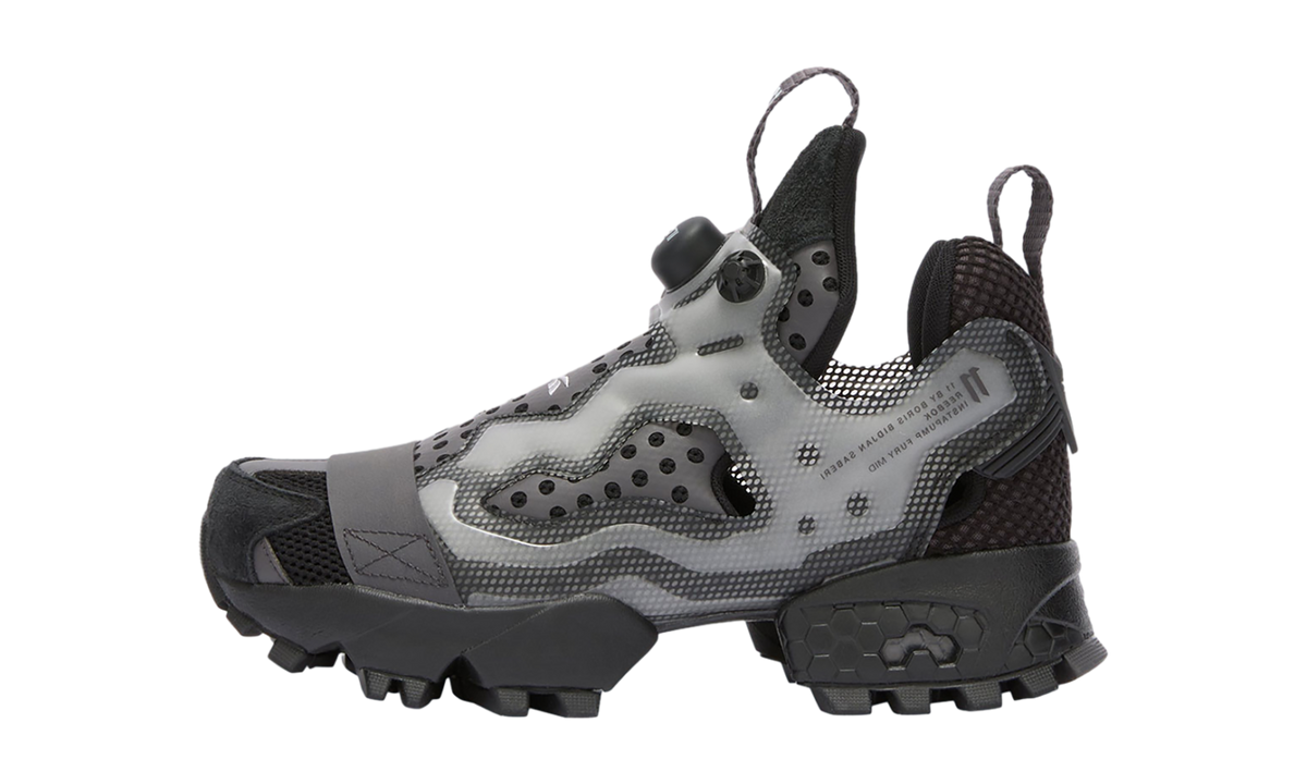 Overkicks - Reebok LTD Instapump Fury 11 By Boris Bidjan Saberi Black (100253783) - vista lateral