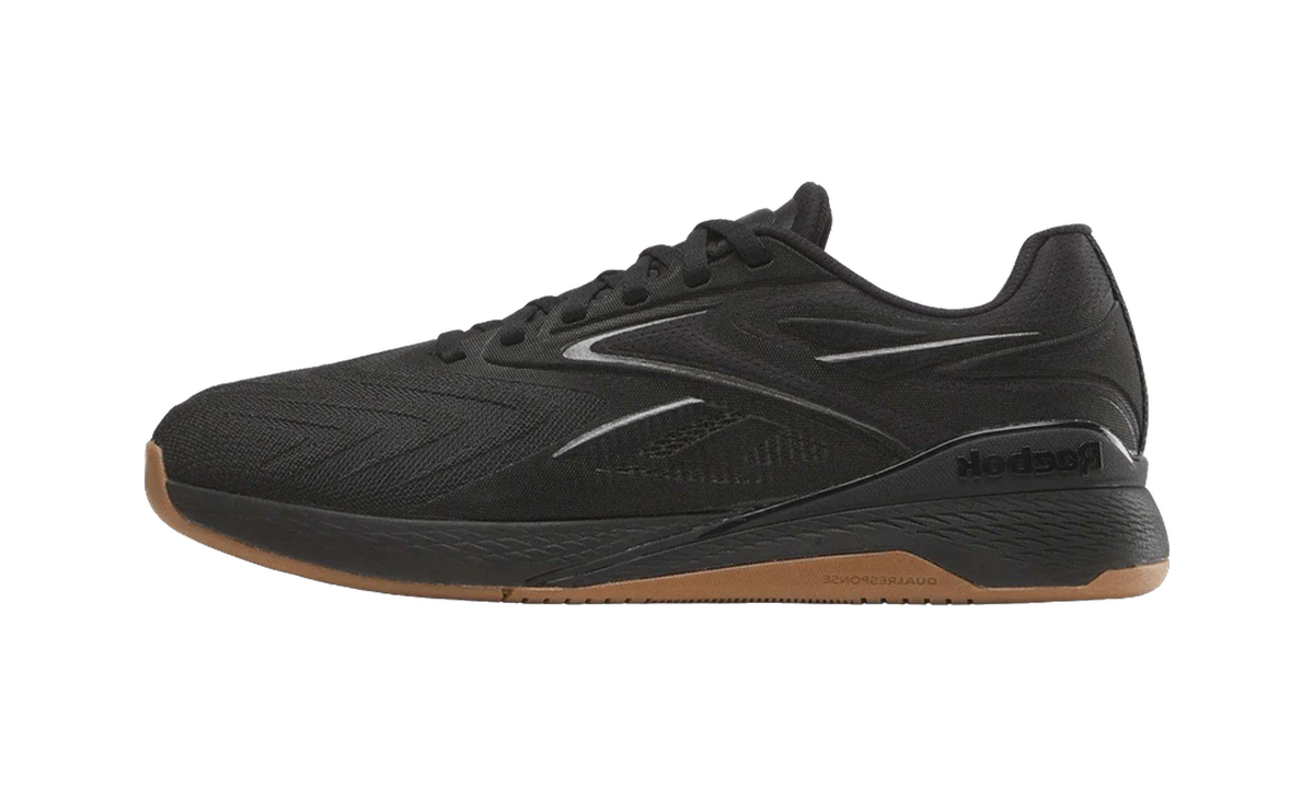 Overkicks - Reebok Nano X5 Edge Black Grey Gum (100244425) - vista lateral