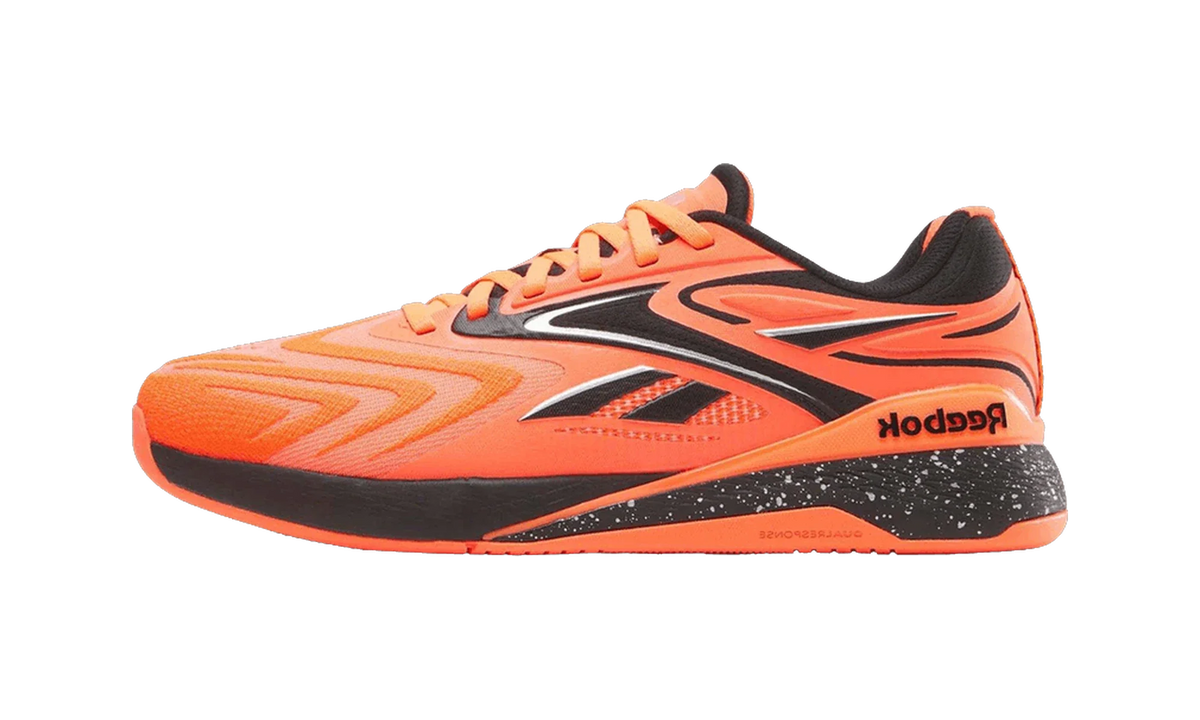 Overkicks - Reebok Nano X5 Edge Flash Orange White Black (100244428) - vista lateral