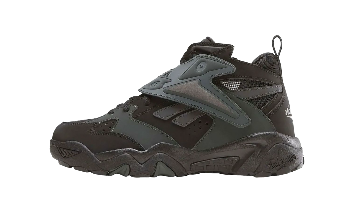 Overkicks - Reebok Preseason 94 Black Grey (100230670) - vista lateral