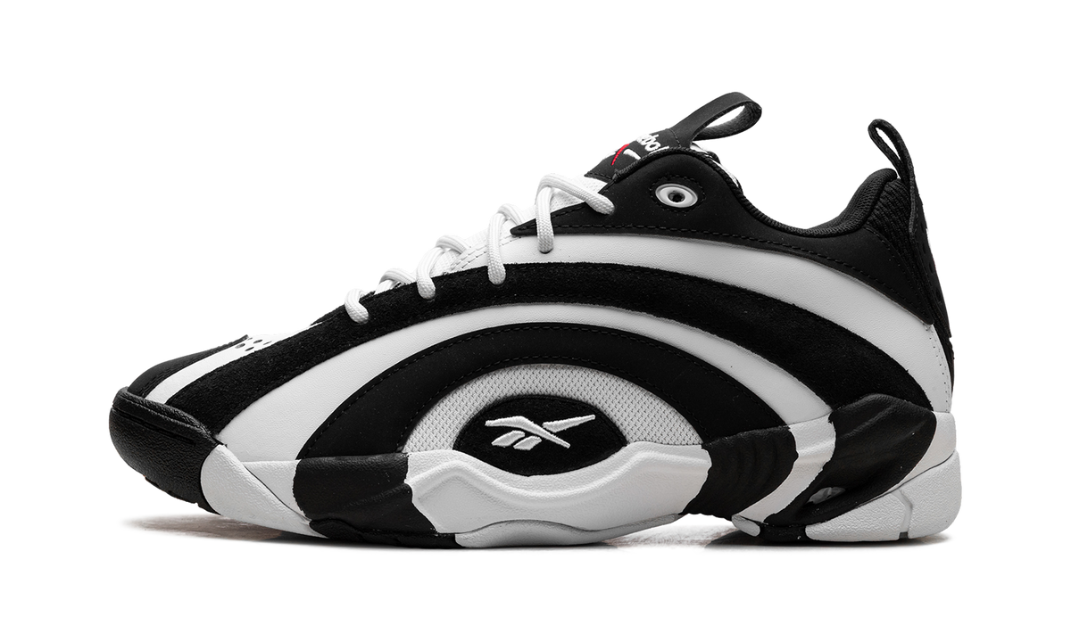Overkicks - Reebok Shaqnosis Low White Black (100244789) - vista lateral