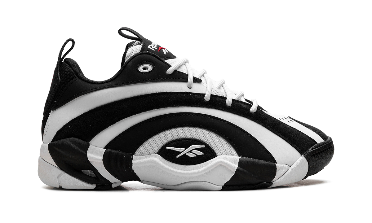 Overkicks - Reebok Shaqnosis Low White Black (100244789) - detalle talon