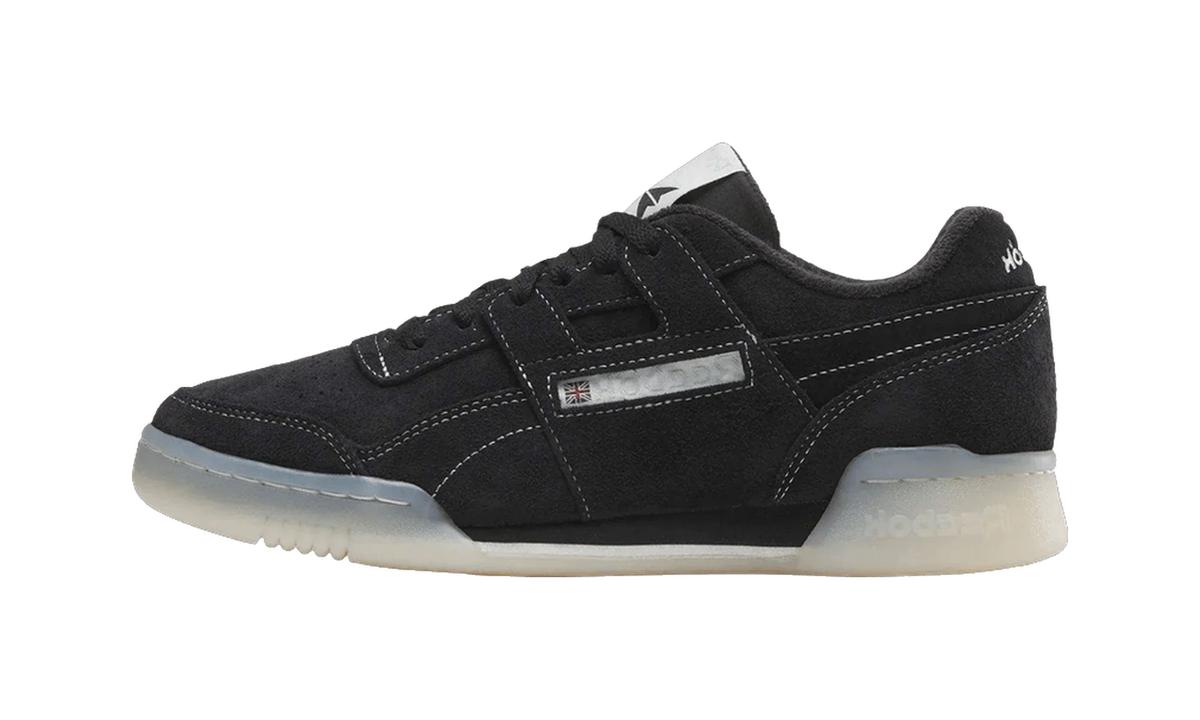 Overkicks - Reebok Workout Plus Black Chalk (100256319) - vista lateral