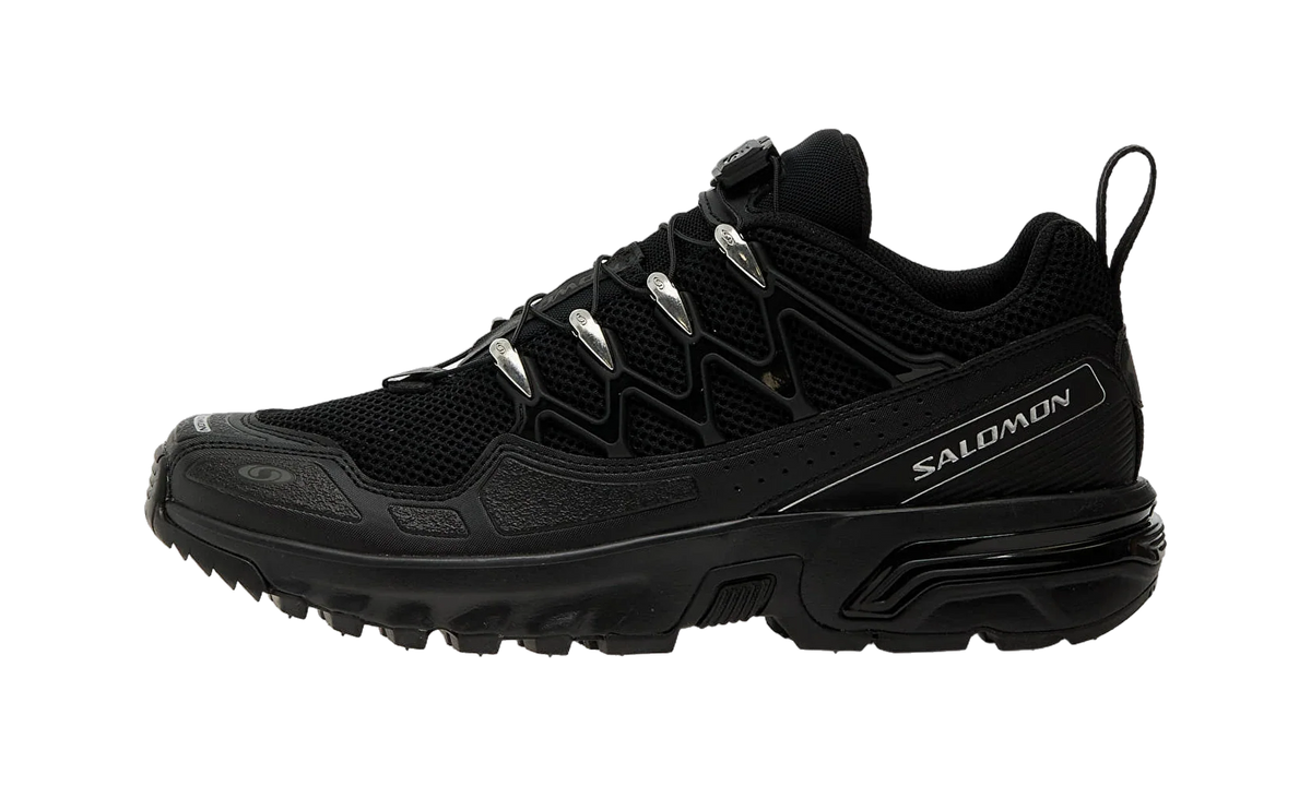 Overkicks - Salomon ACS+ OG Black Footwear Silver (L47766600) - vista lateral