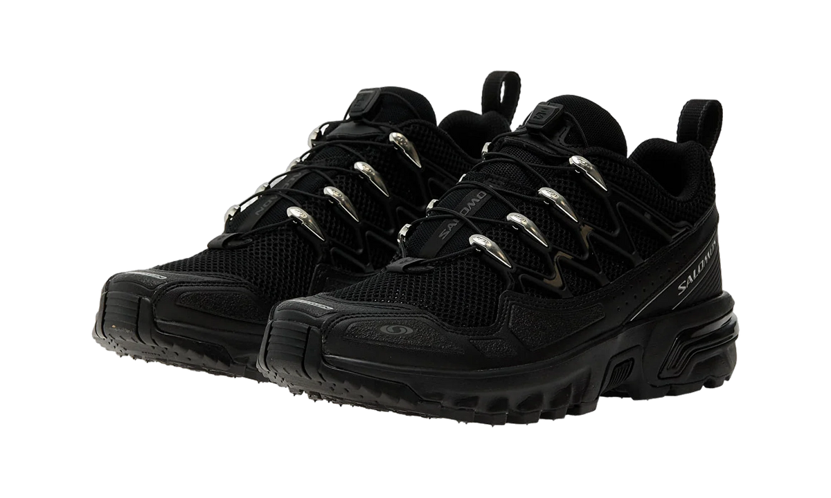Overkicks - Salomon ACS+ OG Black Footwear Silver (L47766600) - detalle talon