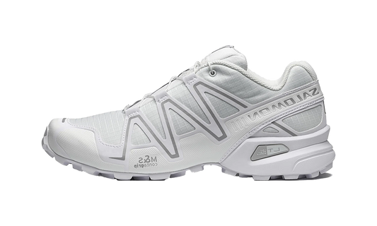 Overkicks - Salomon Speedcross 3 White Silver (L47587900) - vista lateral
