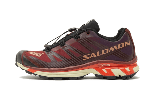 Overkicks - Salomon XT-4 Bitter Chocolate Mocha Mousse Fiery Red (L41772200-036) - vista lateral