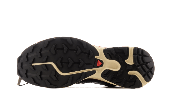 Overkicks - Salomon XT-4 Bitter Chocolate Mocha Mousse Fiery Red (L41772200-036) - detalle suela