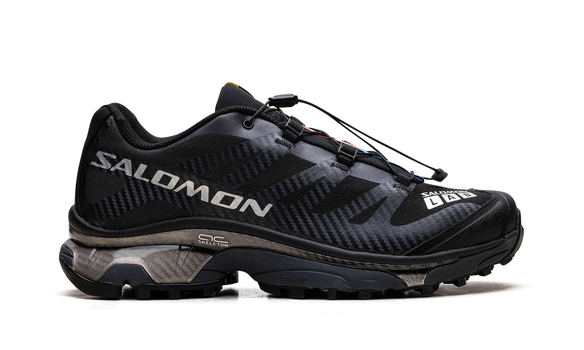 Overkicks - Salomon XT-4 OG Black Silver Metallic (L47132900) - detalle talon