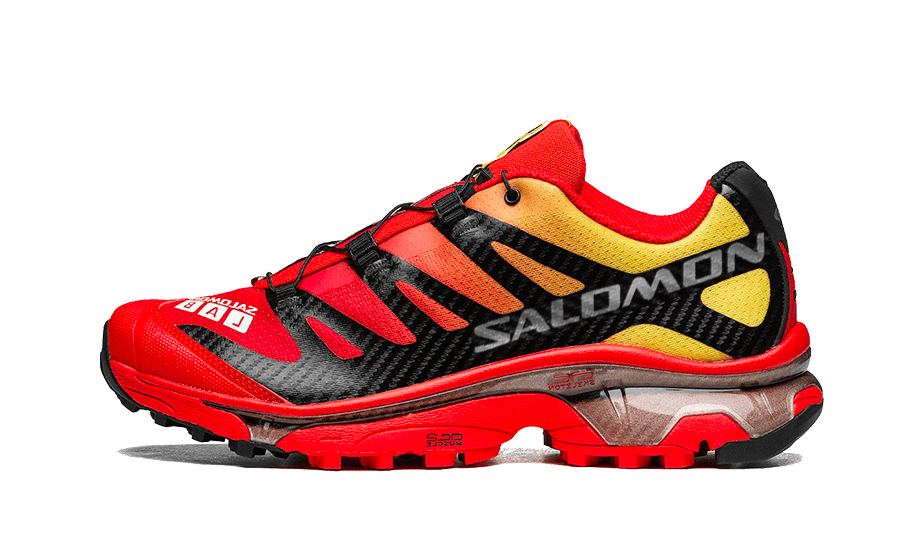 Overkicks - Salomon XT-4 OG Fiery Red Empire Yellow (L47024200) - vista lateral