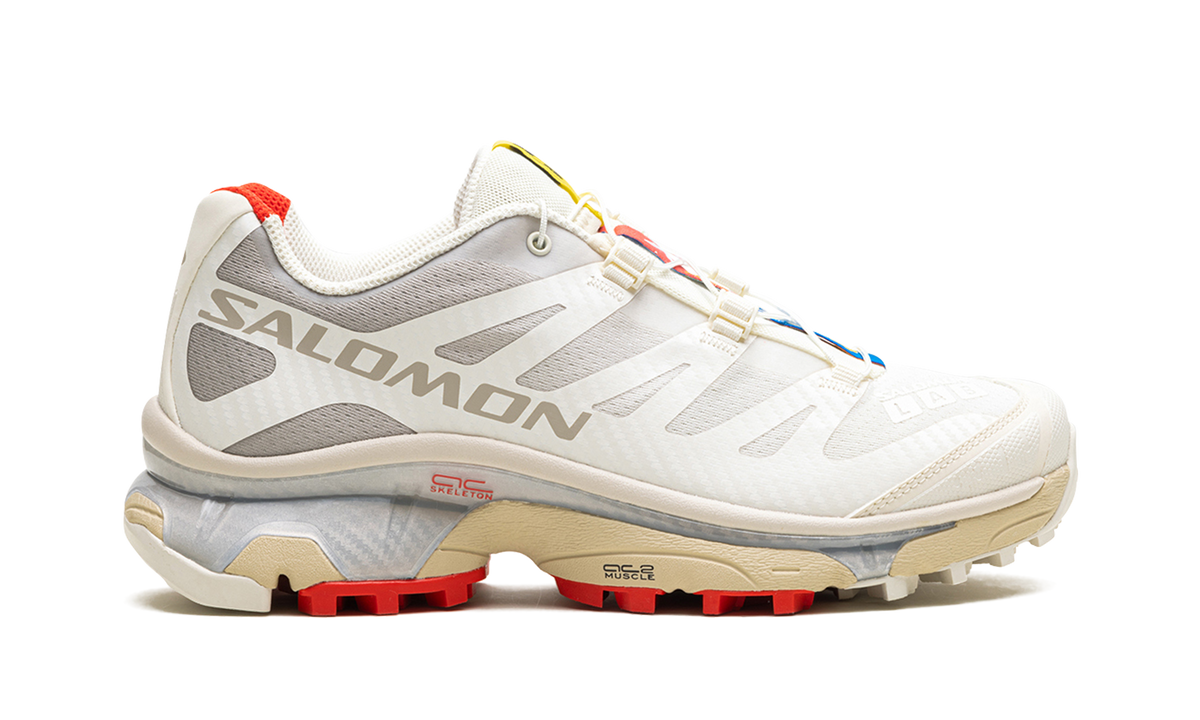 Overkicks - Salomon XT-4 OG Vanilla Ice Fiery Red (L47133100) - detalle talon