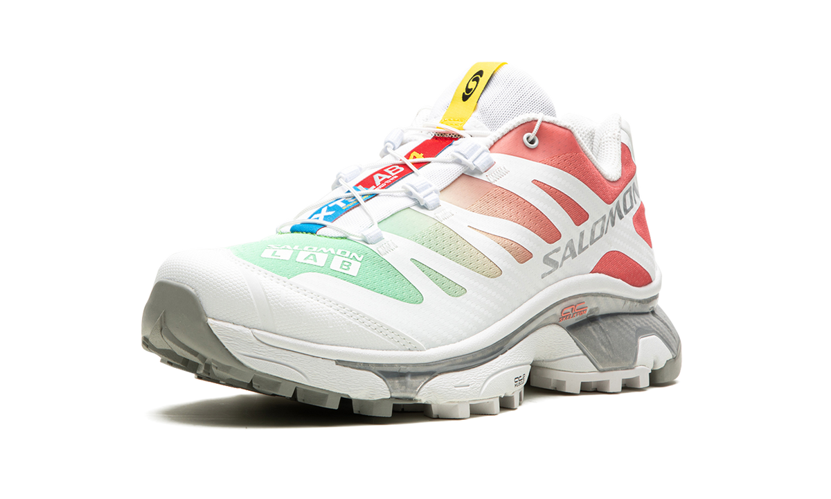 Overkicks - Salomon XT-4 OG White Green Ash Coral (L47299900) - vista superior