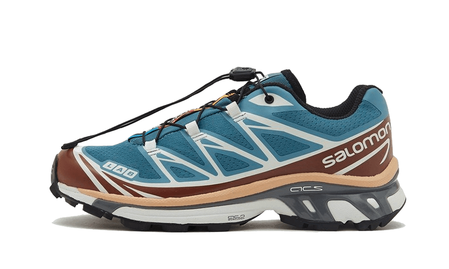 Overkicks - Salomon XT-6 Aegean Blue Hazelnut (L47293100) - vista lateral