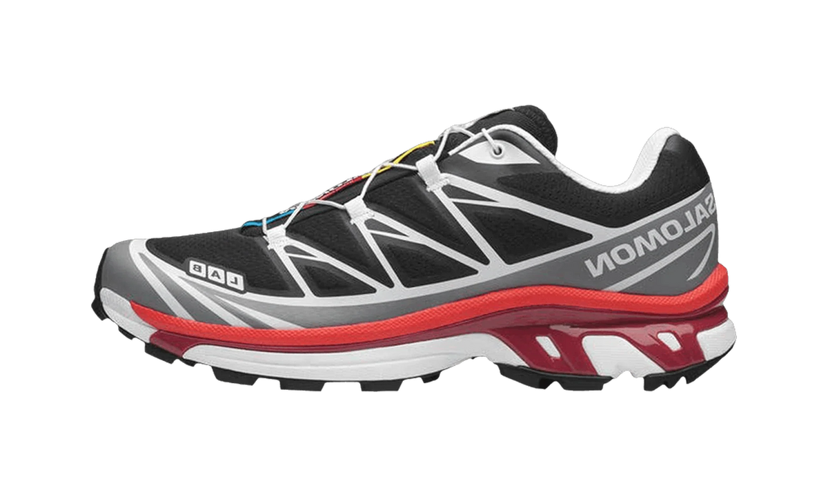 Overkicks - Salomon XT-6 Alloy Black Lava Falls (L49211000) - vista lateral