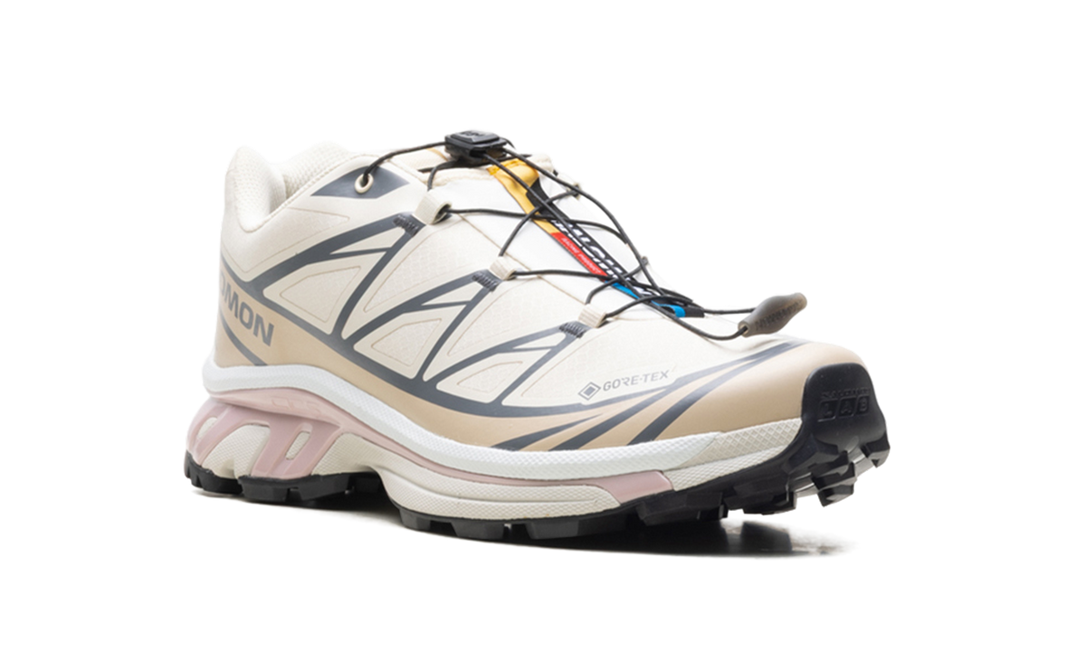 Overkicks - Salomon XT-6 Almond Milk Mauve (L47581200) - detalle lateral interior