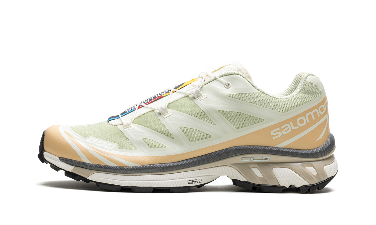 Overkicks - Salomon XT-6 Aloe Wash Feather Grey (L47293700) - vista lateral
