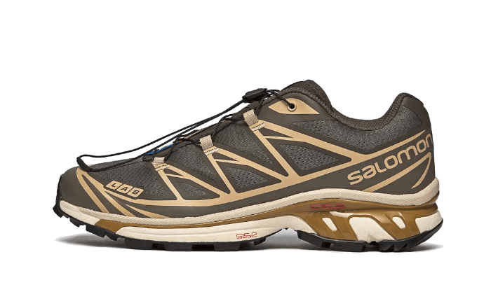 Overkicks - Salomon XT-6 Beluga Dull Gold (L47136200) - vista lateral