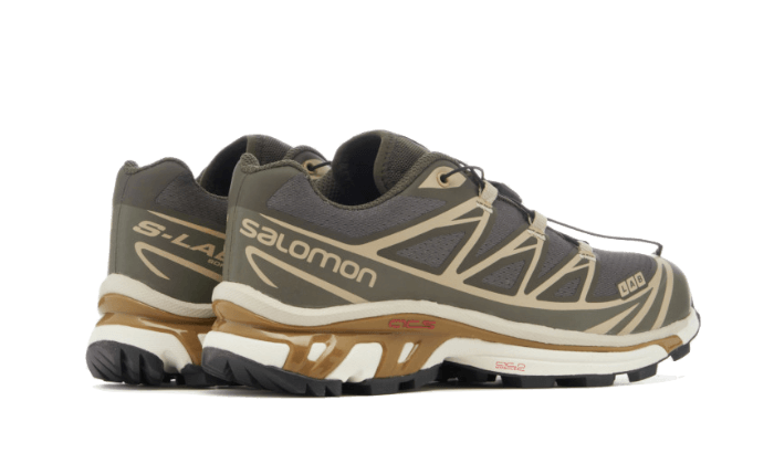 Overkicks - Salomon XT-6 Beluga Dull Gold (L47136200) - par completo