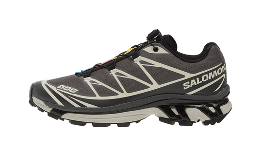 Overkicks - Salomon XT-6 Black Asphalt Castlerock (L47989500) - vista lateral