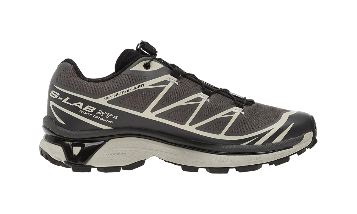 Overkicks - Salomon XT-6 Black Asphalt Castlerock (L47989500) - par completo