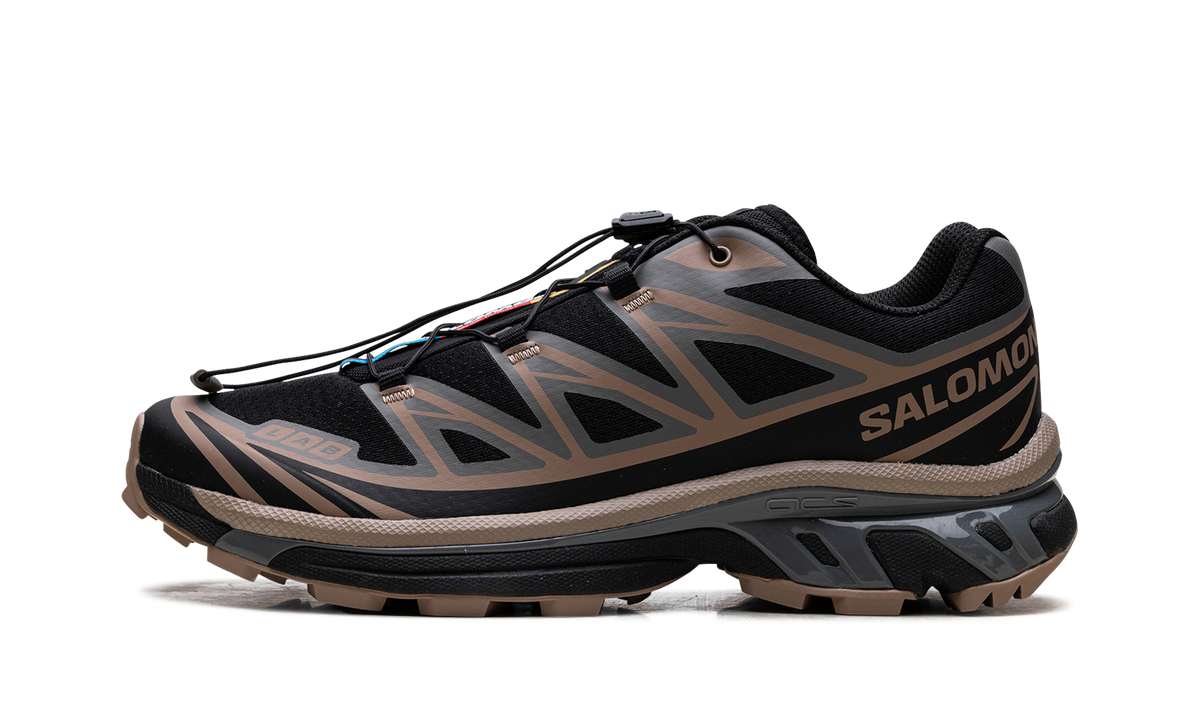 Overkicks - Salomon XT-6 Black Portabella (L47582400) - vista lateral