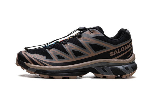 Overkicks - Salomon XT-6 Black Portabella (L47582400) - vista lateral