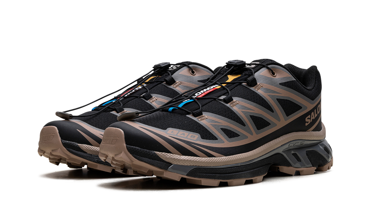 Overkicks - Salomon XT-6 Black Portabella (L47582400) - vista trasera