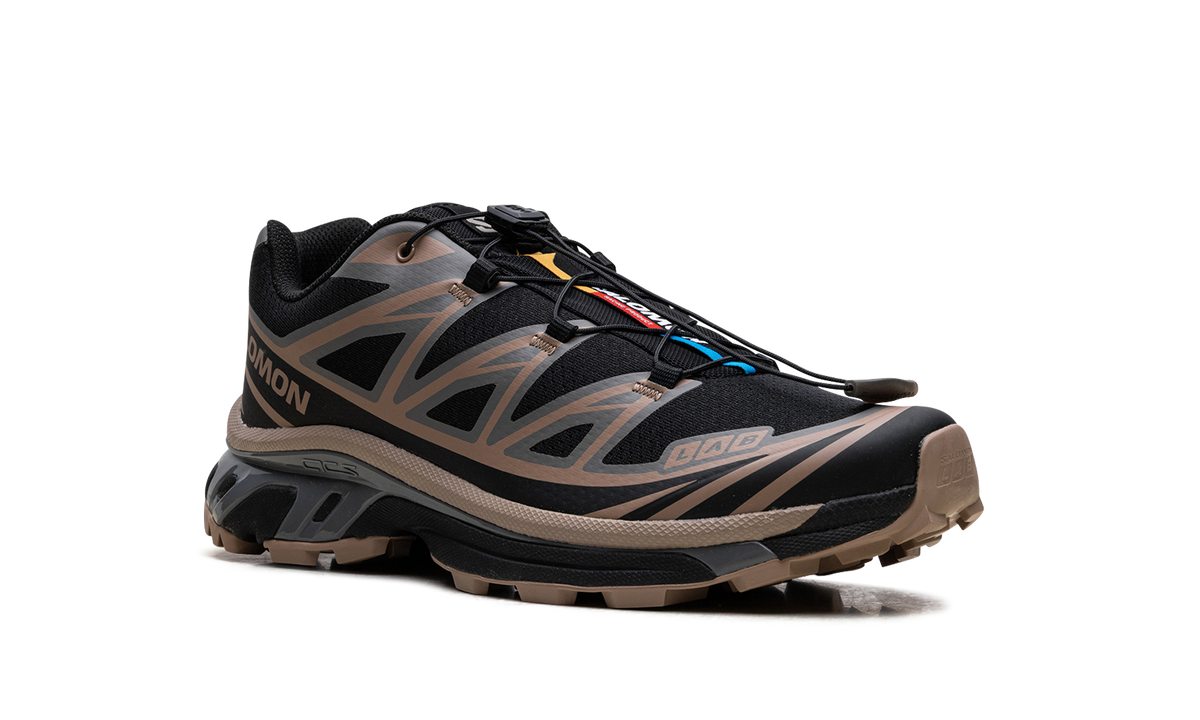 Overkicks - Salomon XT-6 Black Portabella (L47582400) - detalle lateral interior