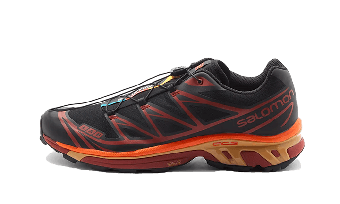 Overkicks - Salomon XT-6 Chocolate Plum Vibrant Orange (L41750900) - vista lateral