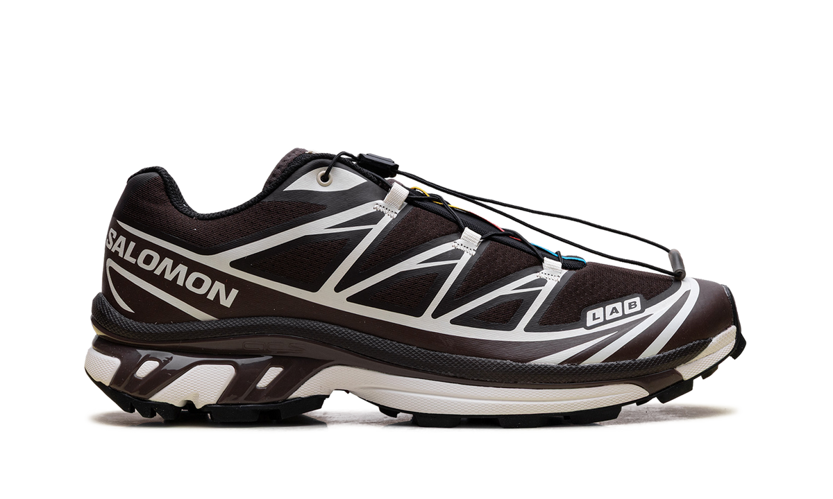 Overkicks - Salomon XT-6 Coffee French Roast (L47866100) - detalle talon