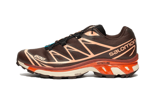 Overkicks - Salomon XT-6 Delicioso Chocolate Fondant Peach (L41751500) - vista lateral