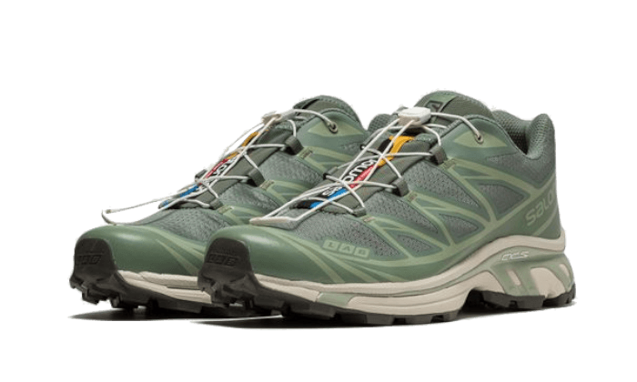 Overkicks - Salomon XT-6 Desert Sage (L47136400) - vista trasera