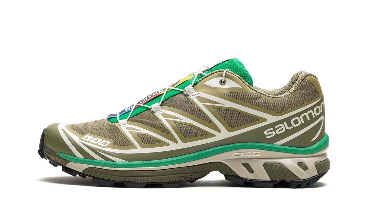 Overkicks - Salomon XT-6 Dried Herb (L47293500) - vista lateral