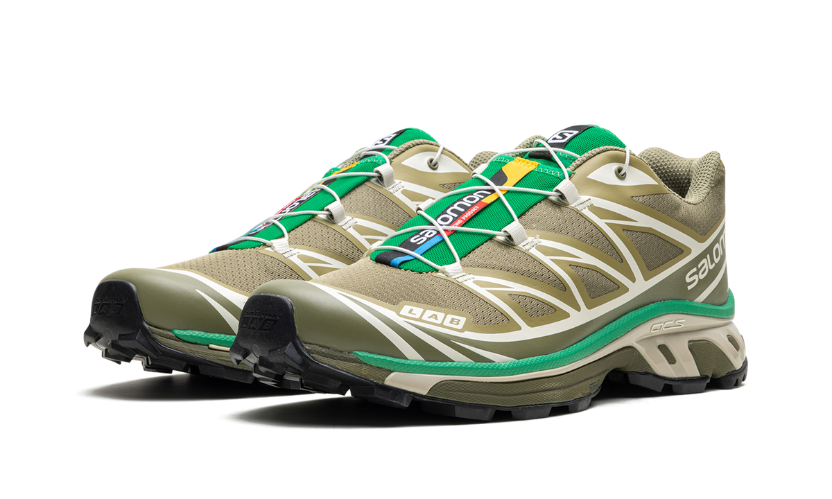 Overkicks - Salomon XT-6 Dried Herb (L47293500) - vista trasera