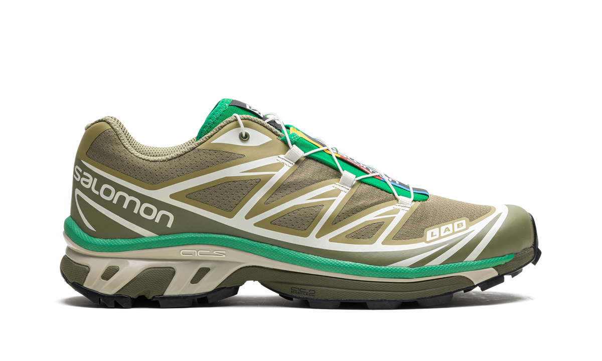 Overkicks - Salomon XT-6 Dried Herb (L47293500) - detalle talon