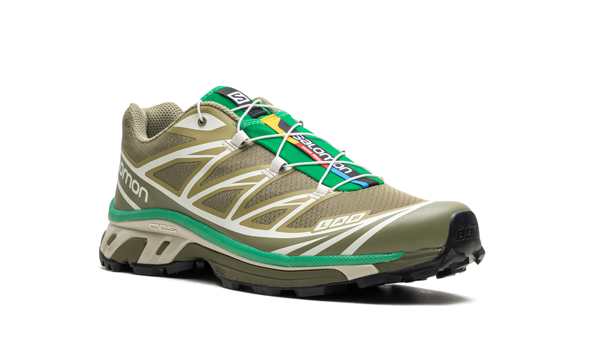 Overkicks - Salomon XT-6 Dried Herb (L47293500) - detalle lateral interior