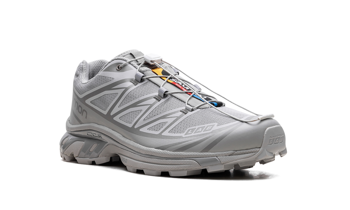 Overkicks - Salomon XT-6 Ghost Grey (L47444800) - detalle lateral interior