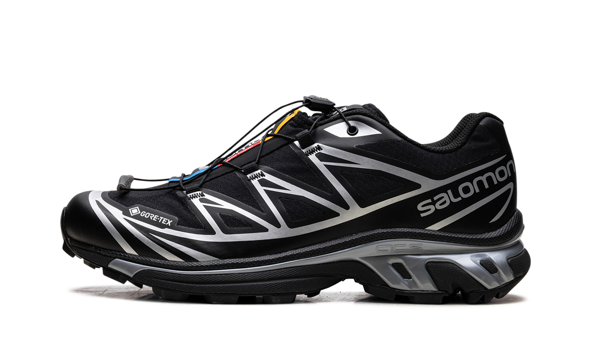 Overkicks - Salomon XT-6 Gore-Tex Black Silver (L47450600) - vista lateral