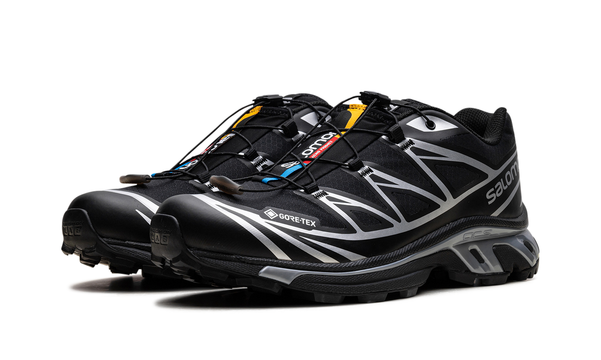 Overkicks - Salomon XT-6 Gore-Tex Black Silver (L47450600) - vista trasera