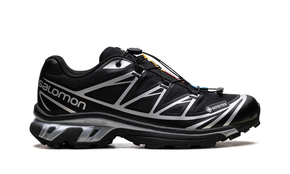 Overkicks - Salomon XT-6 Gore-Tex Black Silver (L47450600) - detalle talon