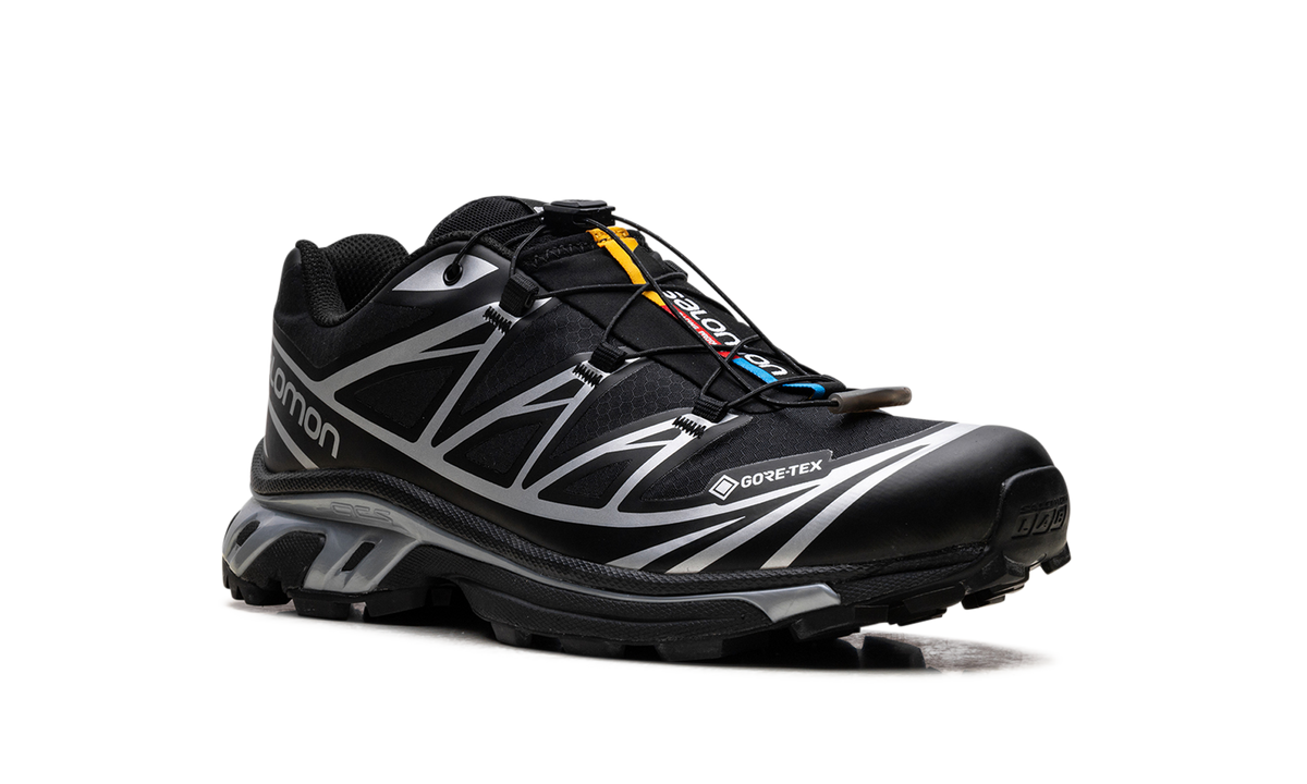 Overkicks - Salomon XT-6 Gore-Tex Black Silver (L47450600) - detalle lateral interior
