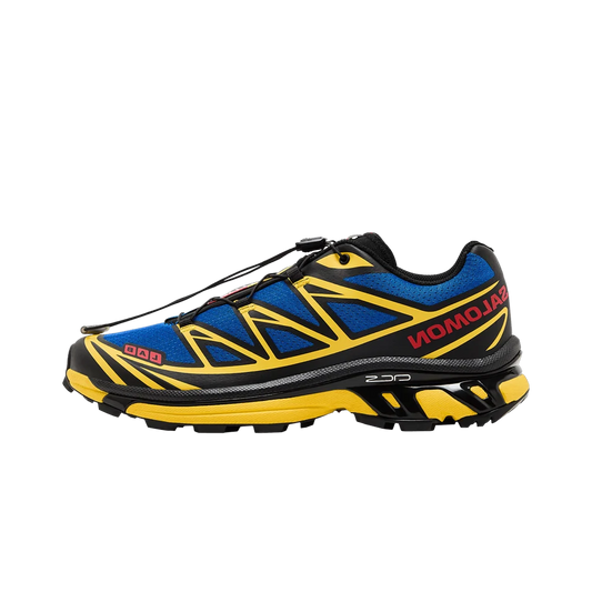 Overkicks - Salomon XT-6 JJJJound Nautical Blue Lemon (L49130400) - vista lateral