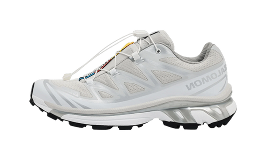 Overkicks - Salomon XT-6 Lunar Rock Silver White (L49211400) - vista lateral