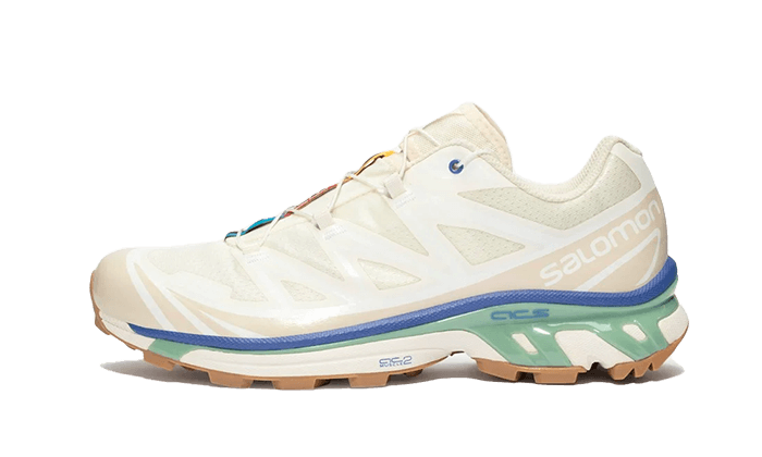 Overkicks - Salomon XT-6 Vanilla Ice Granite Green Gum (L41709800) - vista lateral