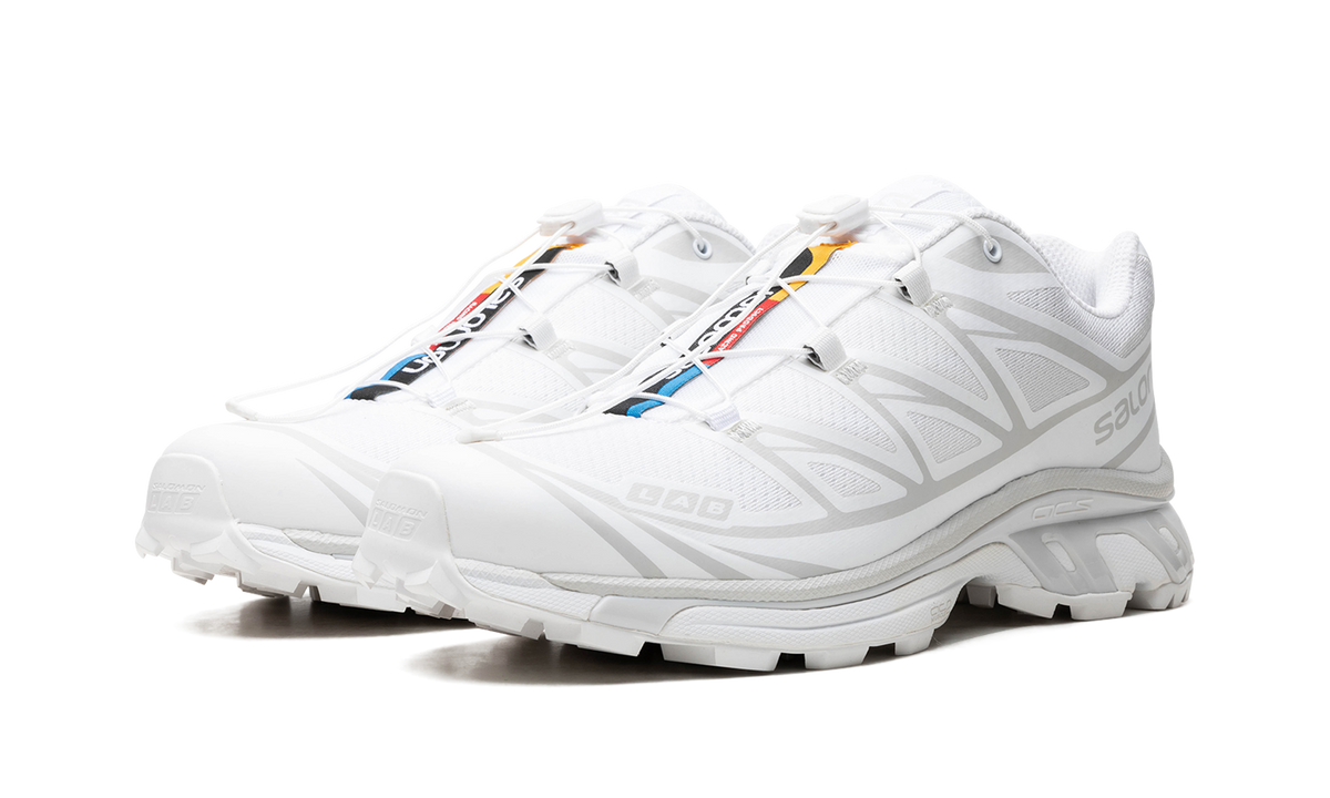 Overkicks - Salomon XT-6 White Lunar Rock (L41252900) - vista trasera