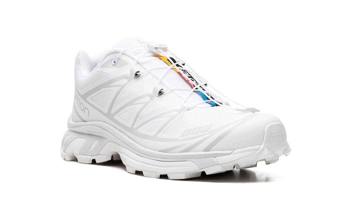 Overkicks - Salomon XT-6 White Lunar Rock (L41252900) - detalle lateral interior