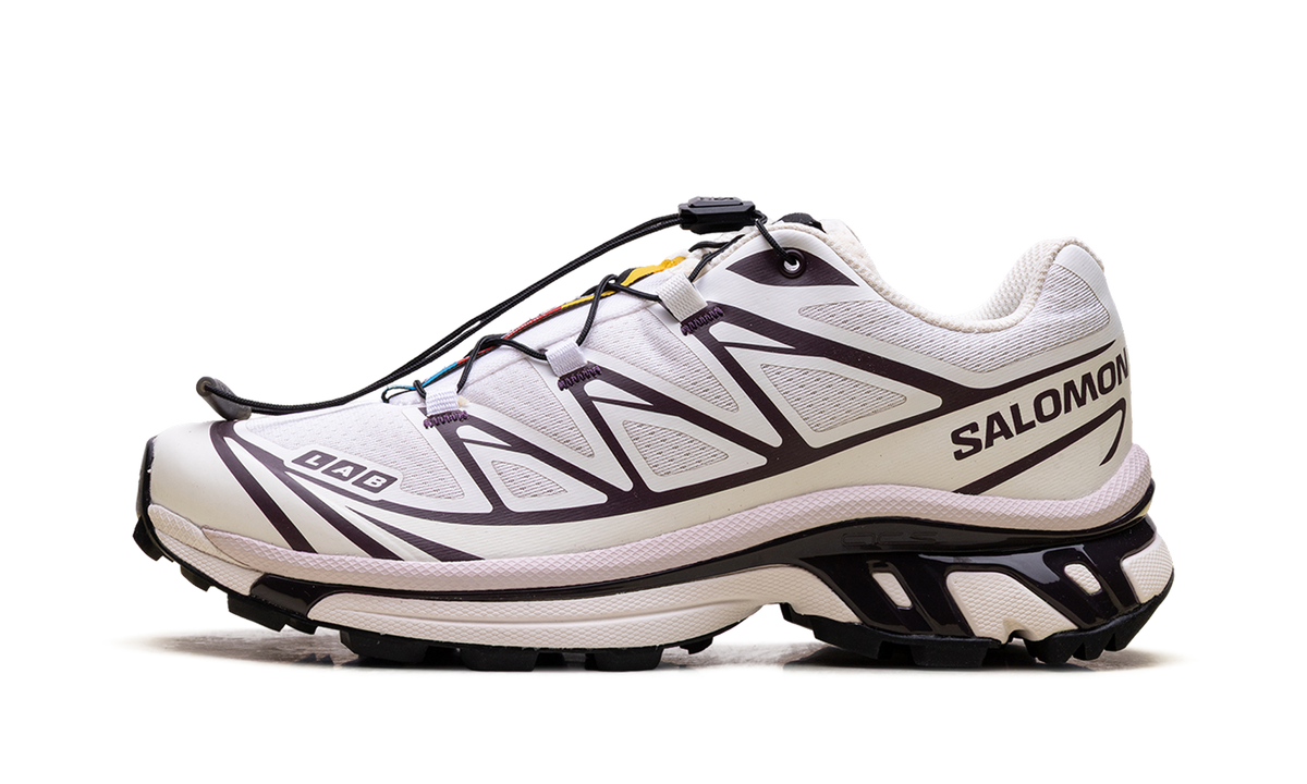 Overkicks - Salomon XT-6 White Vanilla Ice Plum (L47864600) - vista lateral