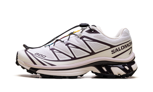 Overkicks - Salomon XT-6 White Vanilla Ice Plum (L47864600) - vista lateral